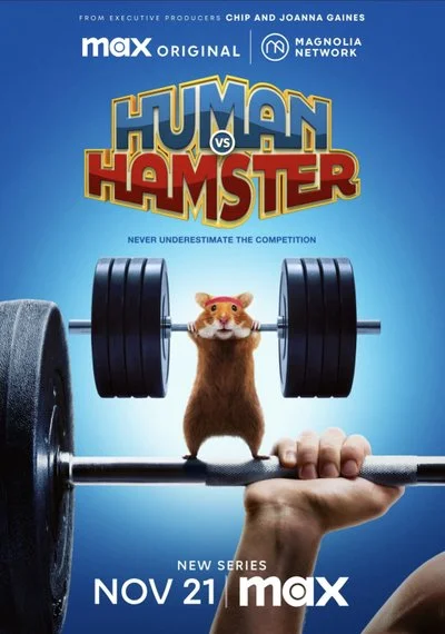 Poster Human vs Hamster