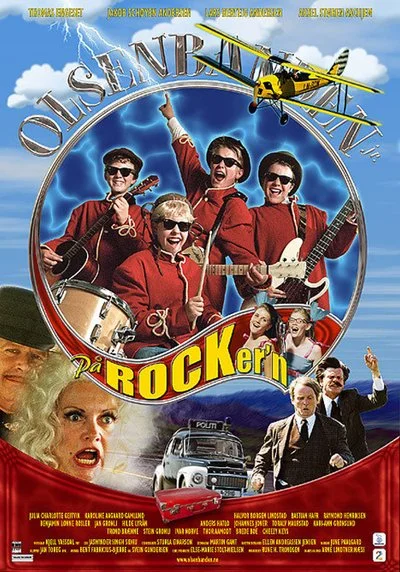 Poster Olsenbanden Jr. På Rocker'n