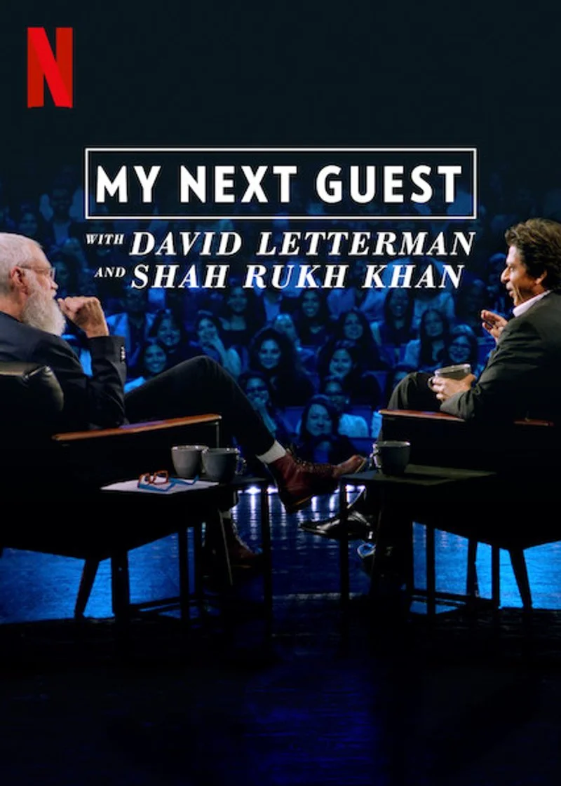 Affiche de Mon prochain invité avec David Letterman et Shah Rukh Khan