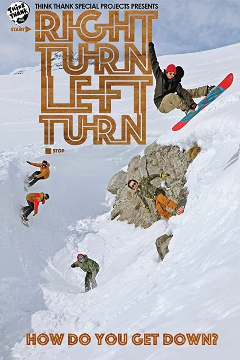 Poster van Think Thank Presents: Right Turn Left Turn