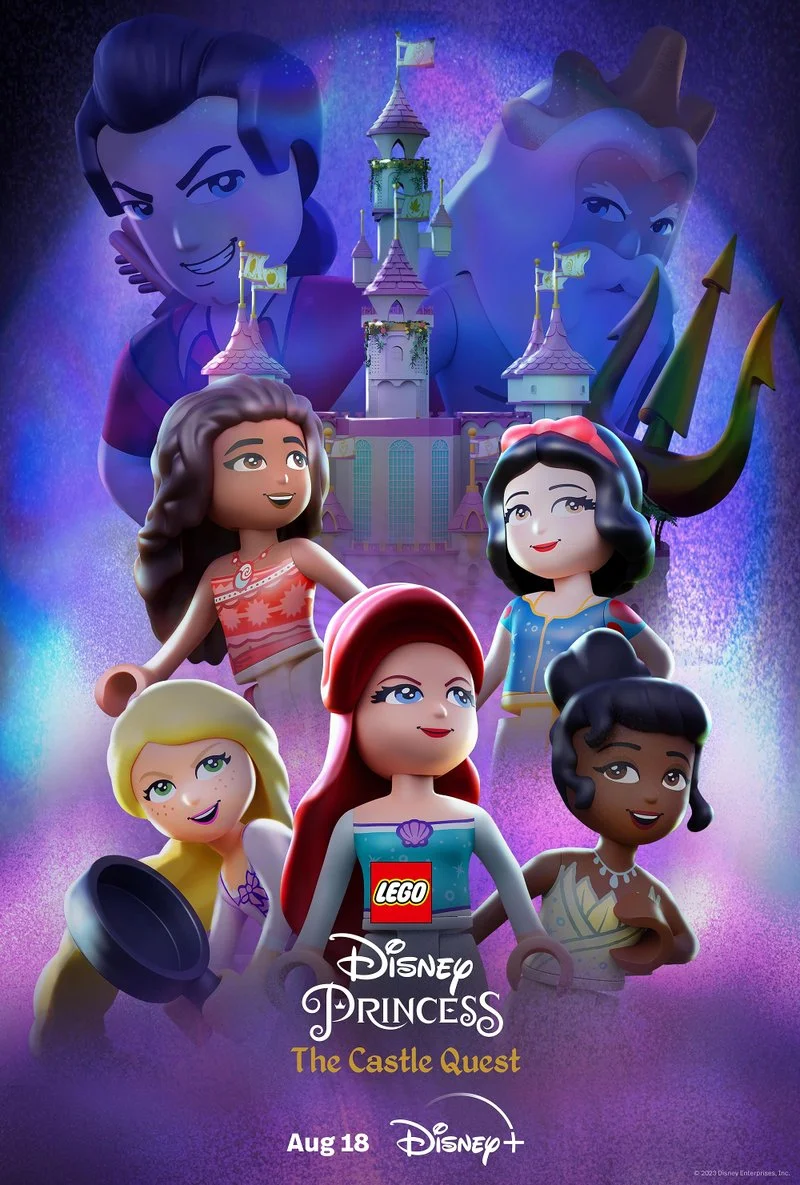Affiche de LEGO Disney Princess: Avonturen in het Kasteel