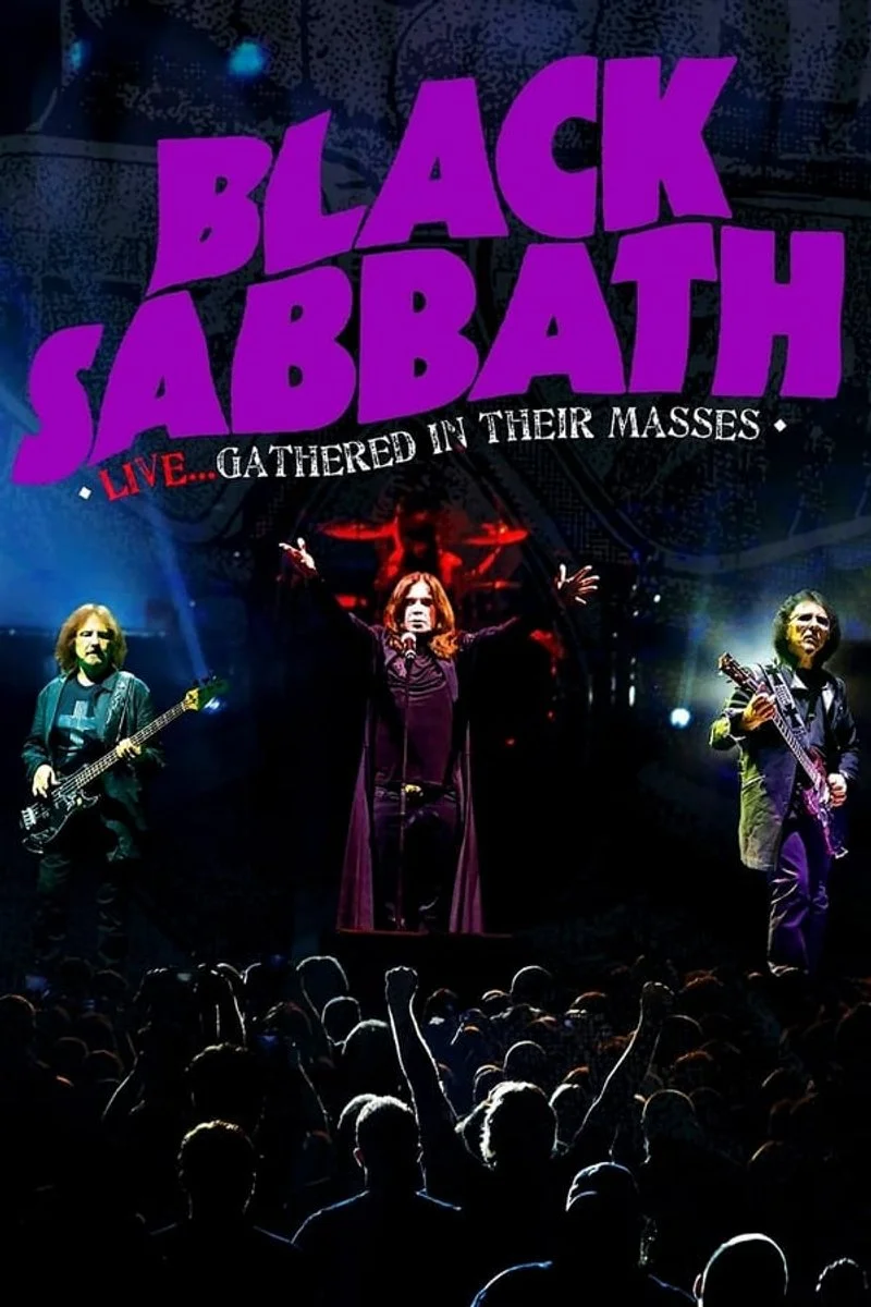Affiche de Black Sabbath Live... Gathered In Their Masses