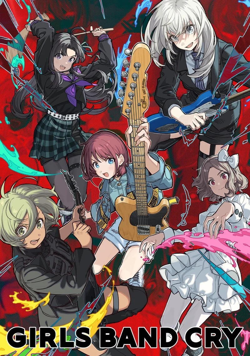 Poster van Girls Band Cry
