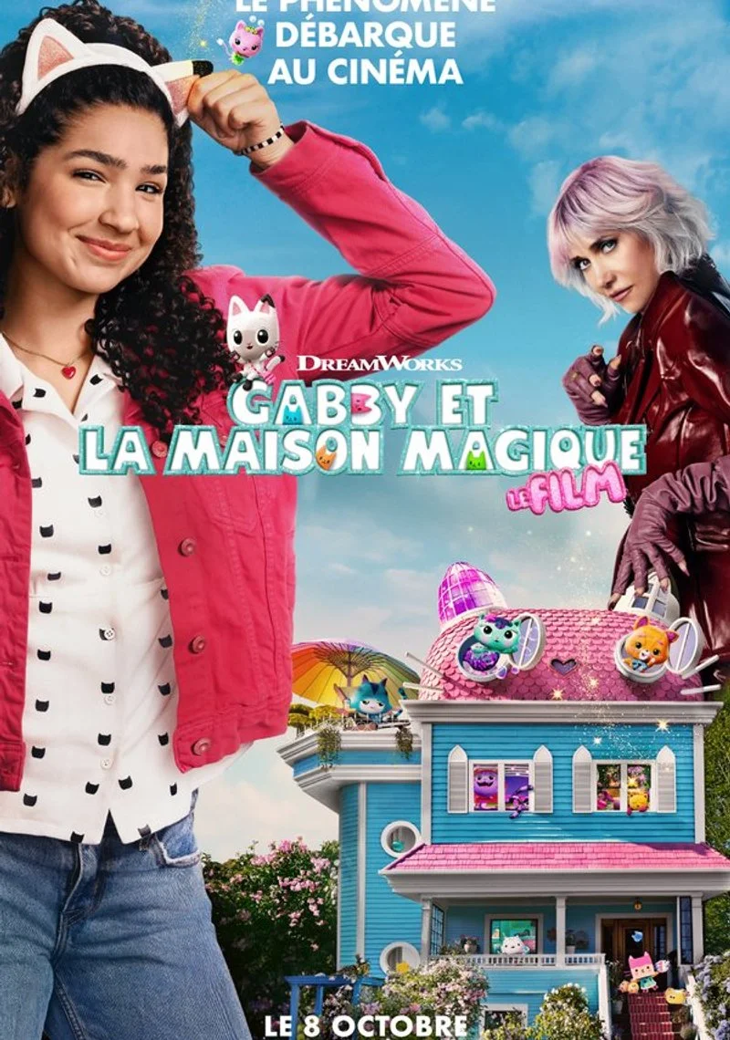 Affiche de Gabby et la Maison Magique - Le Film