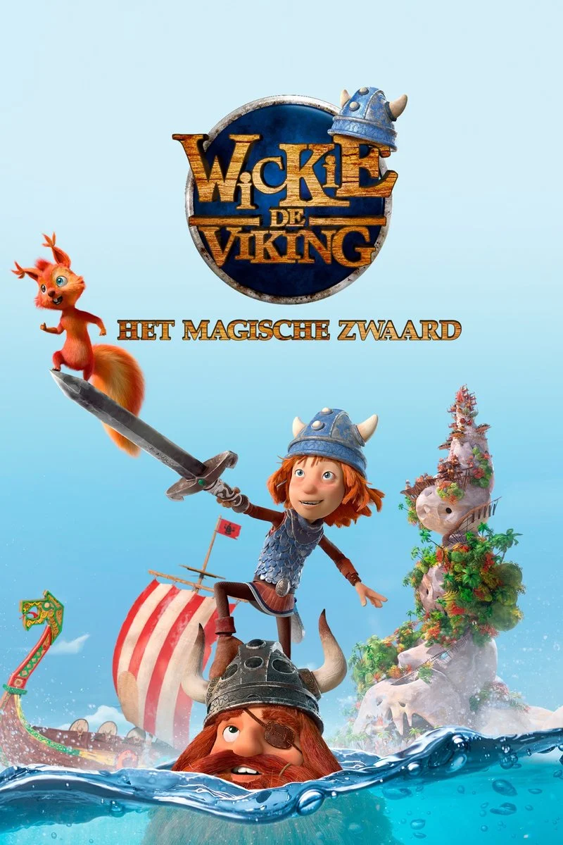 Poster van Wickie de Viking: Het magische zwaard