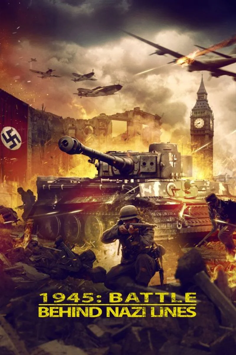 Affiche de 1945 : Battle Behind Nazi Lines