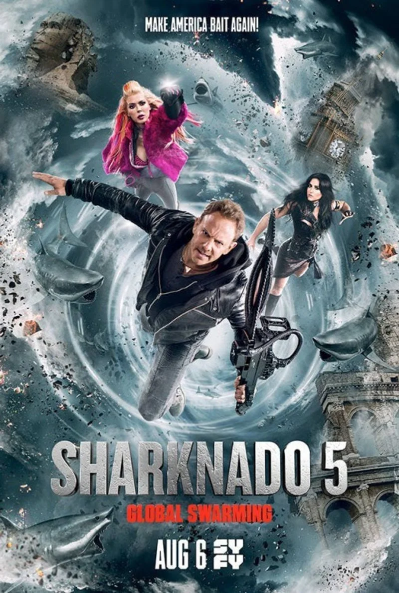 Affiche de Sharknado 5: Global Swarming