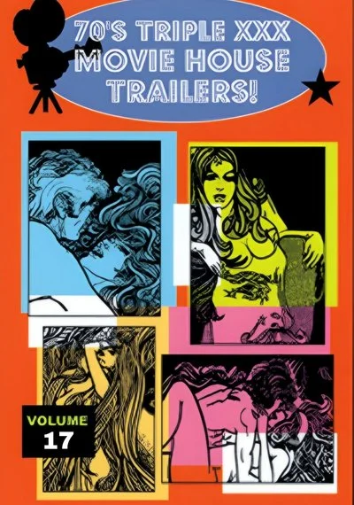 Poster Bucky's '70s Triple XXX Movie House Trailers Vol. 17
