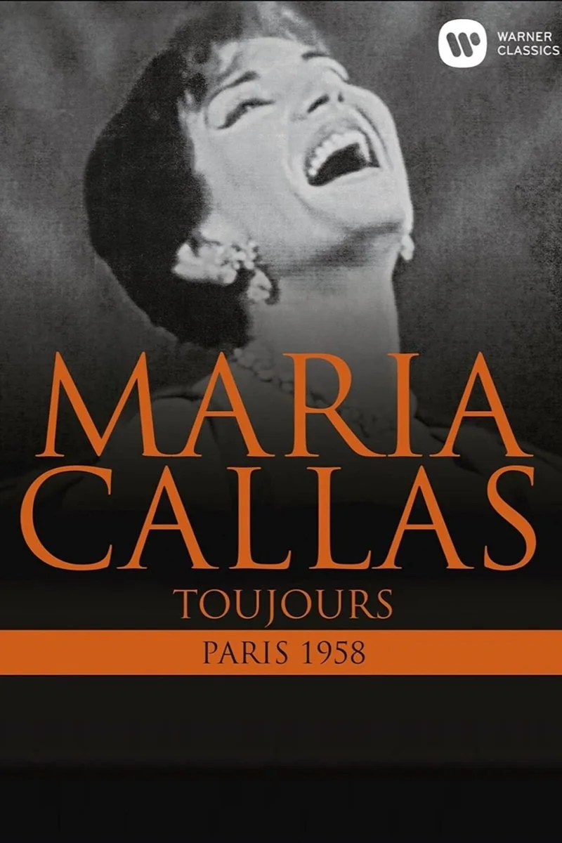 Affiche de Callas - Paris, 1958