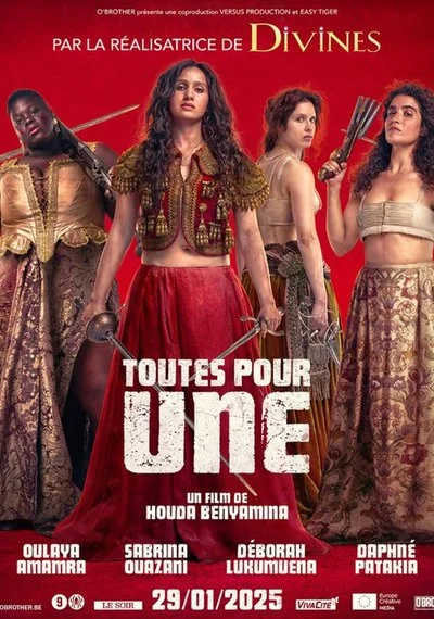 Poster Toutes pour une