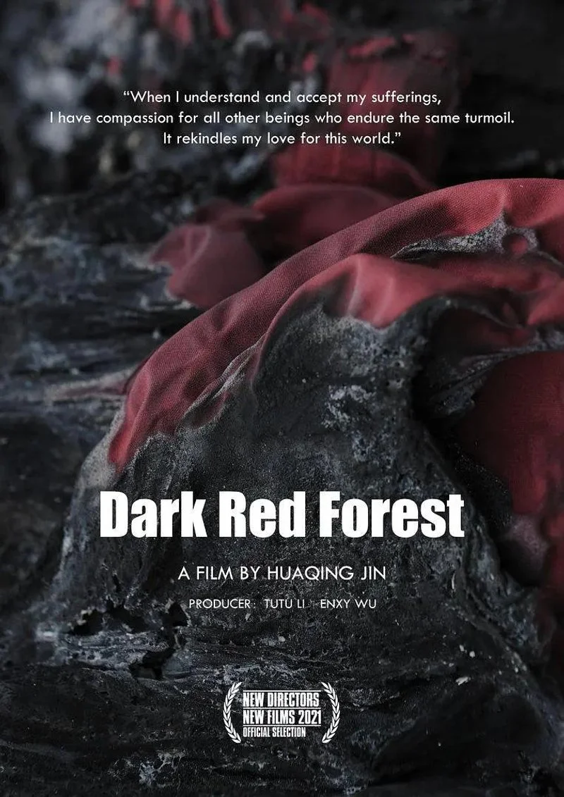 Affiche de Dark Red Forest