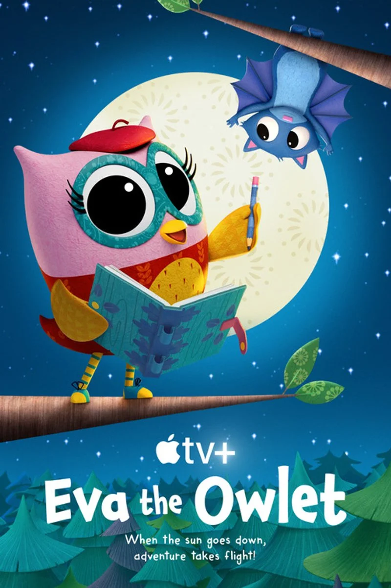 Poster van Eva la petite chouette