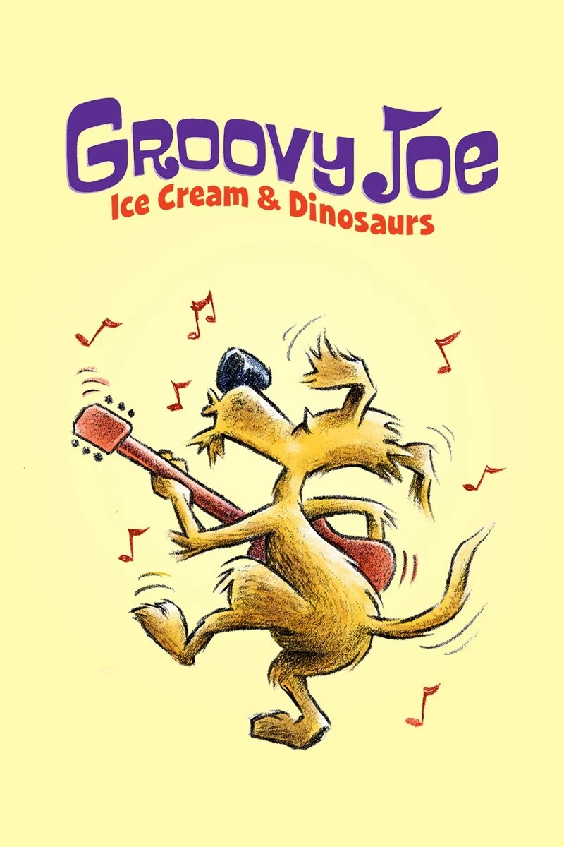 Poster van Groovy Joe: Ice Cream&Dinosaurs