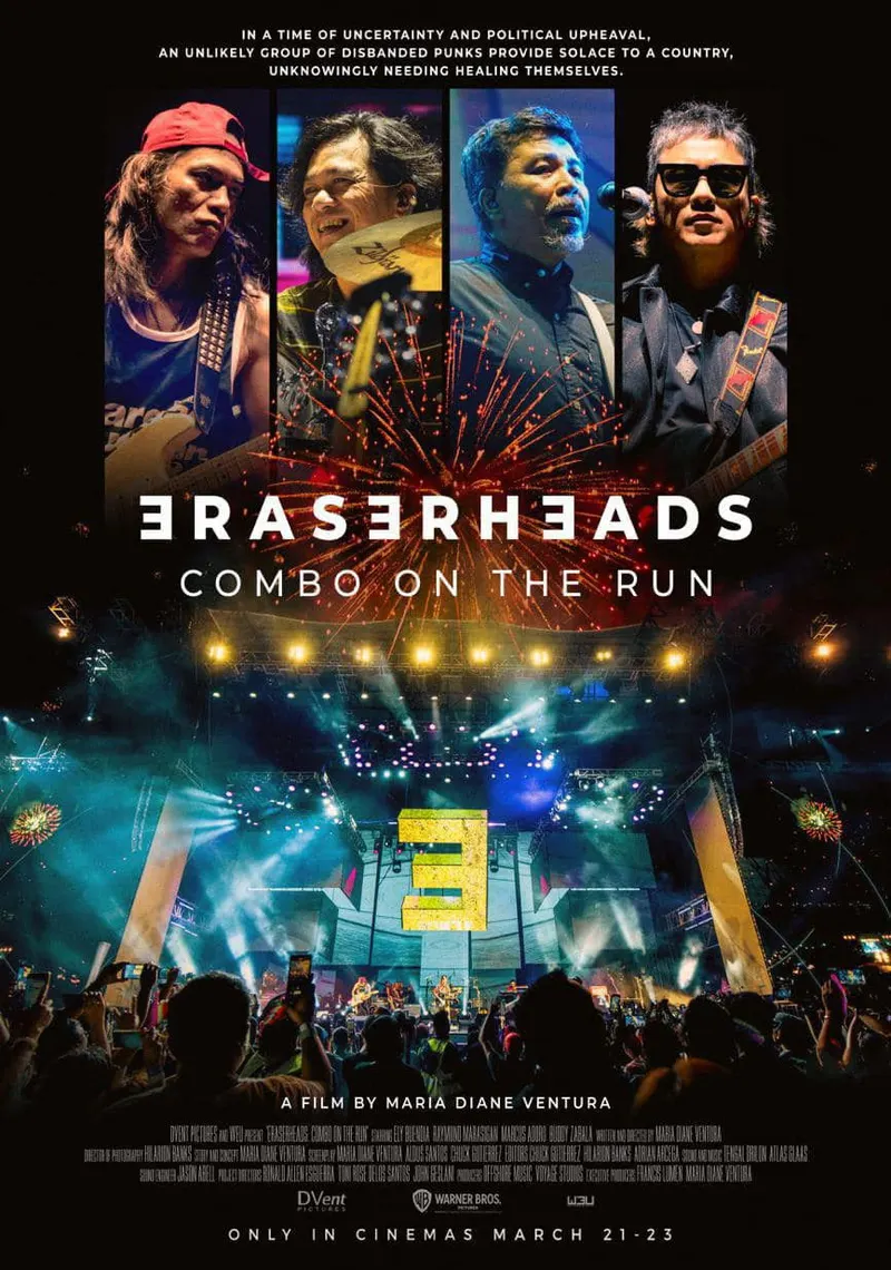 Affiche de Eraserheads: Combo on the Run