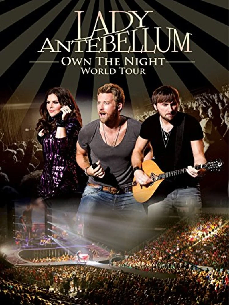 Poster van Lady A - Own the Night: World Tour