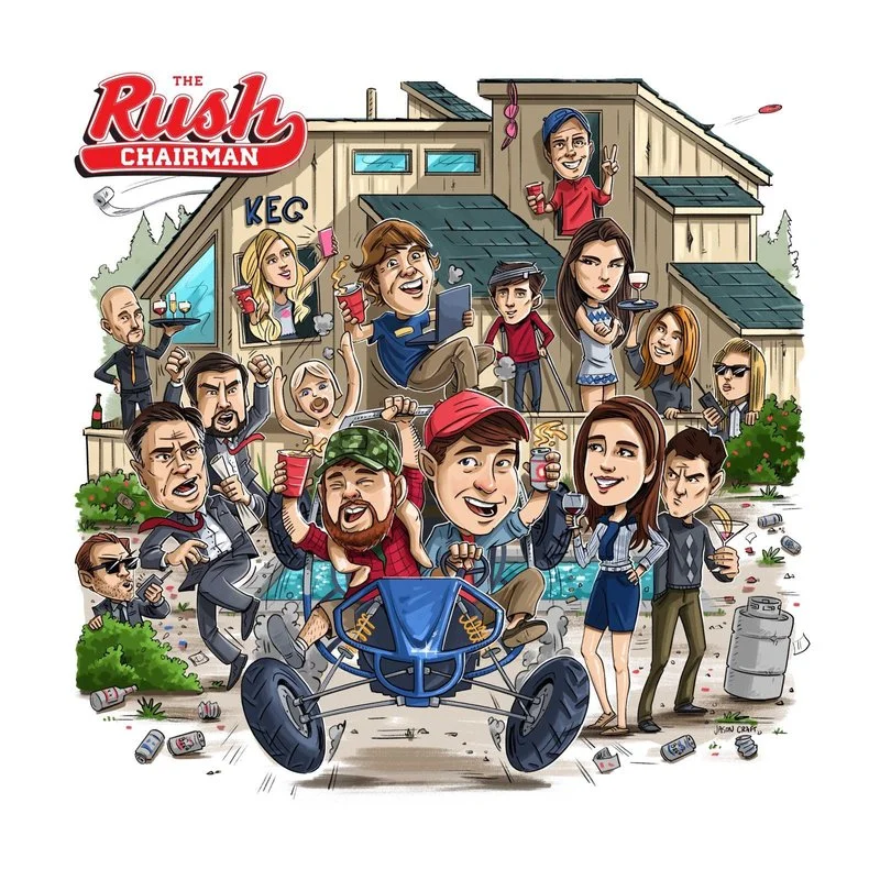 Poster van The Rush Chairman