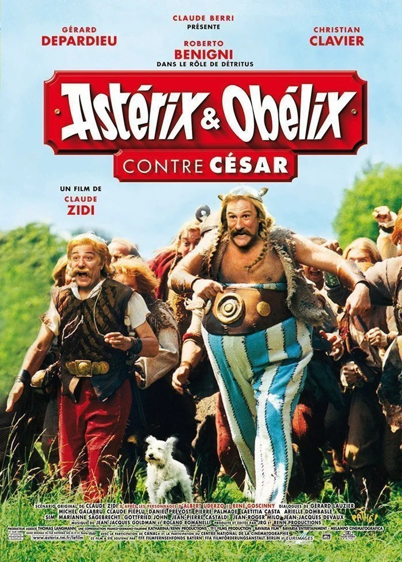Affiche de Astérix et Obélix contre César