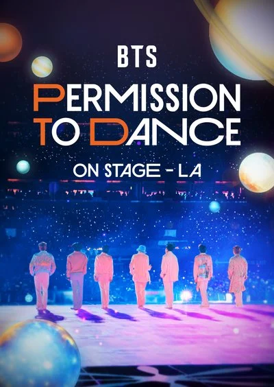 Affiche BTS : PERMISSION TO DANCE ON STAGE – L.A.