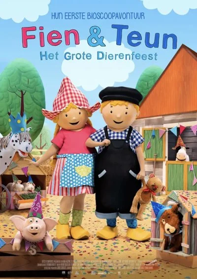 Poster Fien & Teun gaan kamperen
