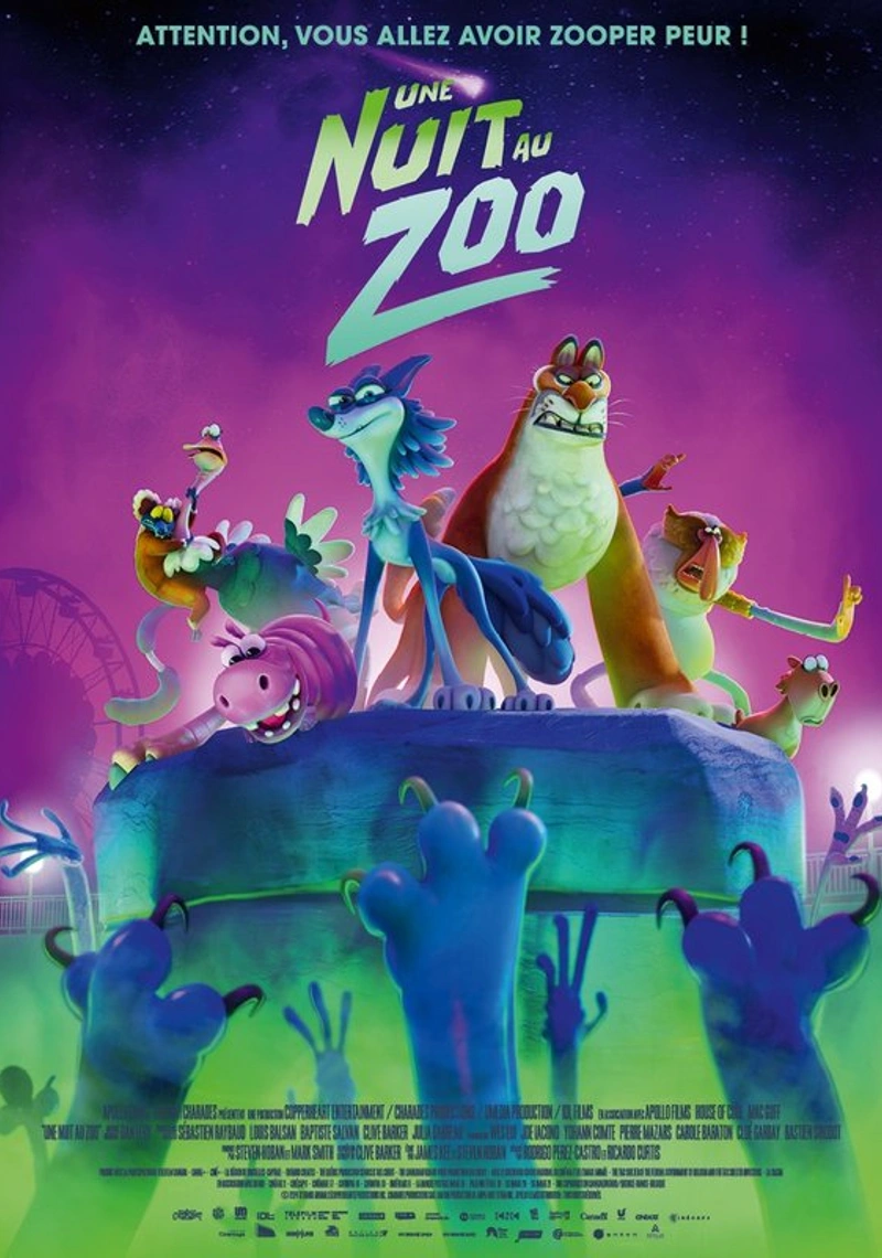 Affiche de Une nuit au Zoo