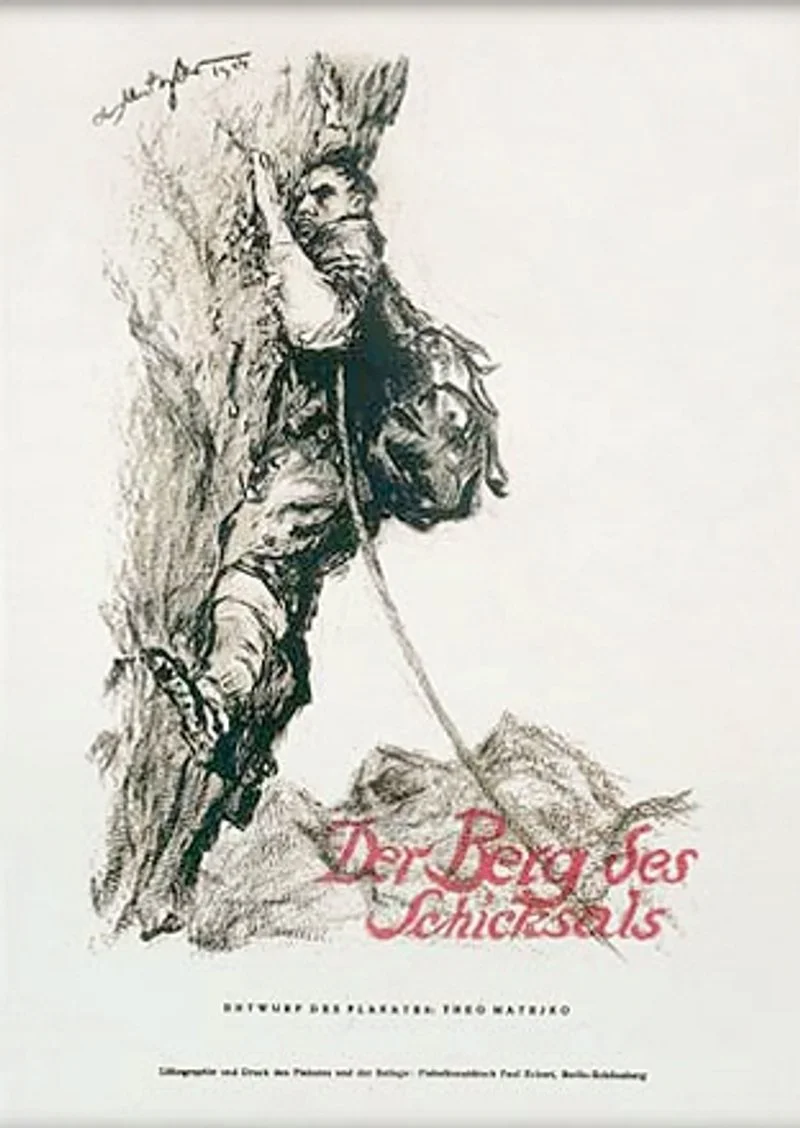 Poster van Der Berg des Schicksals