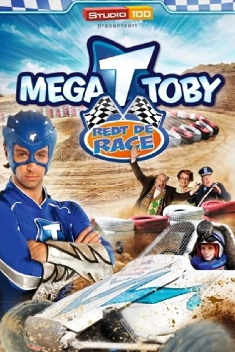 Poster van Mega Toby Redt de Race