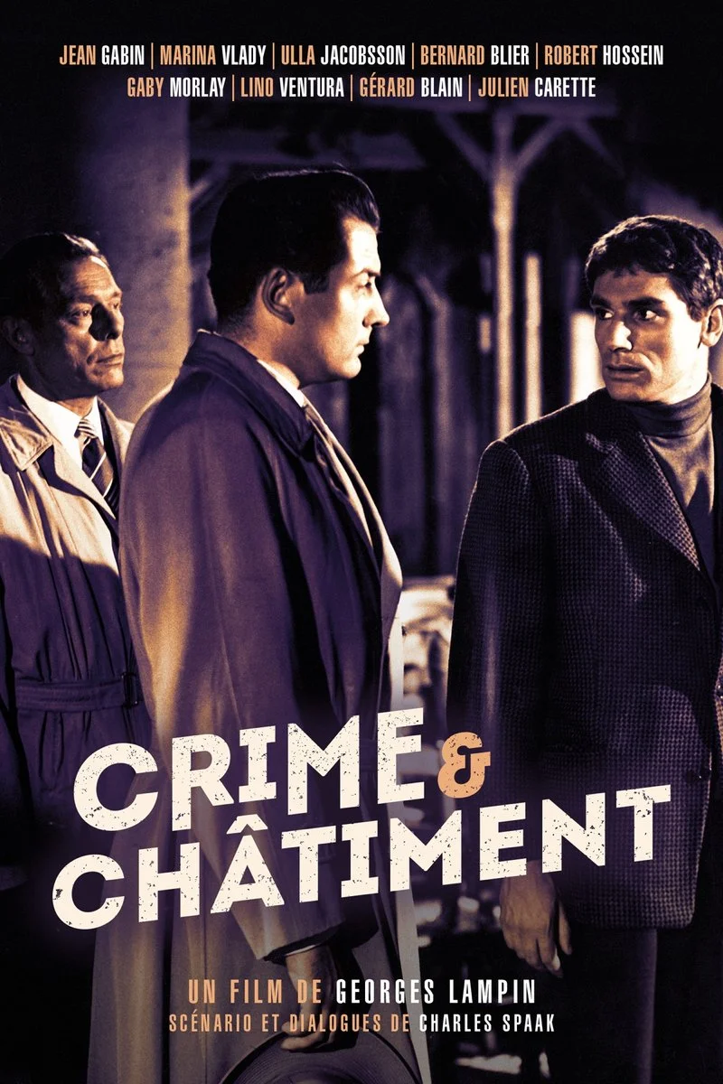 Affiche de Crime et châtiment (1956)