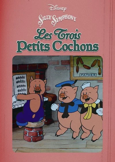 Affiche Les Trois Petits Cochons