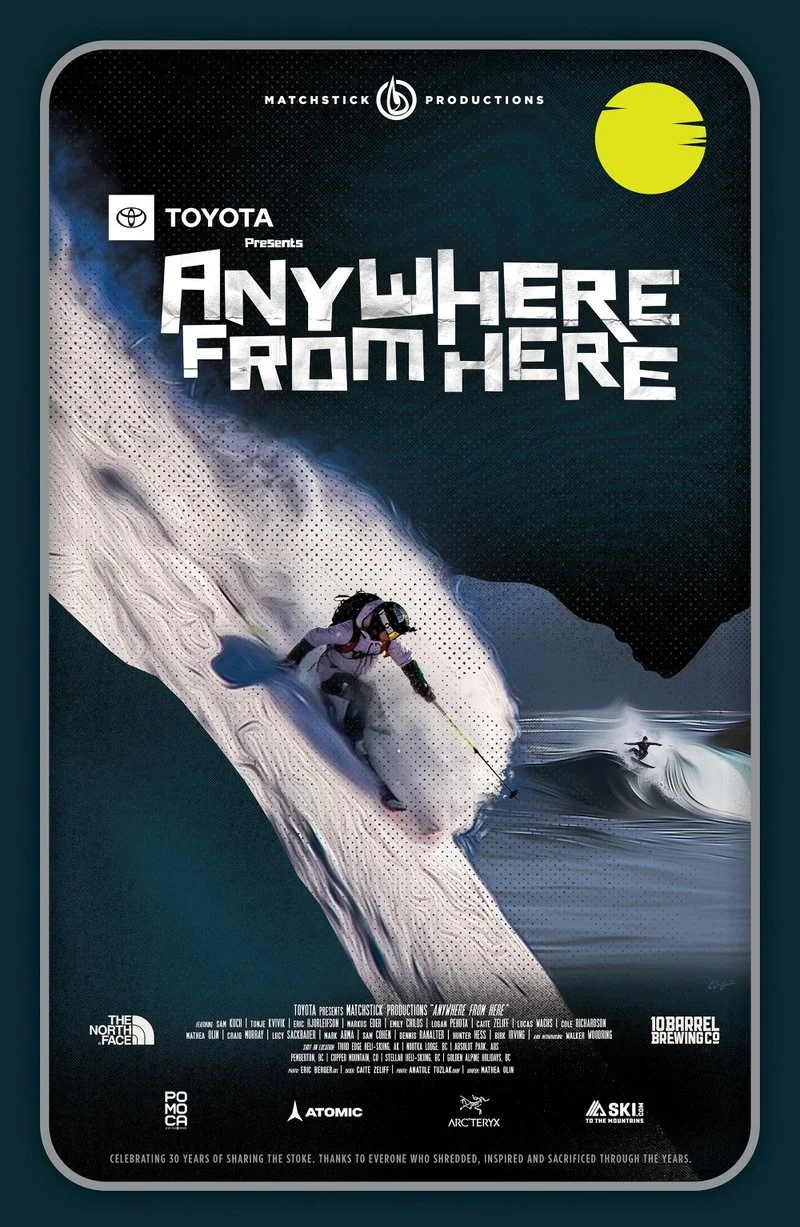Poster van Anywhere from Here