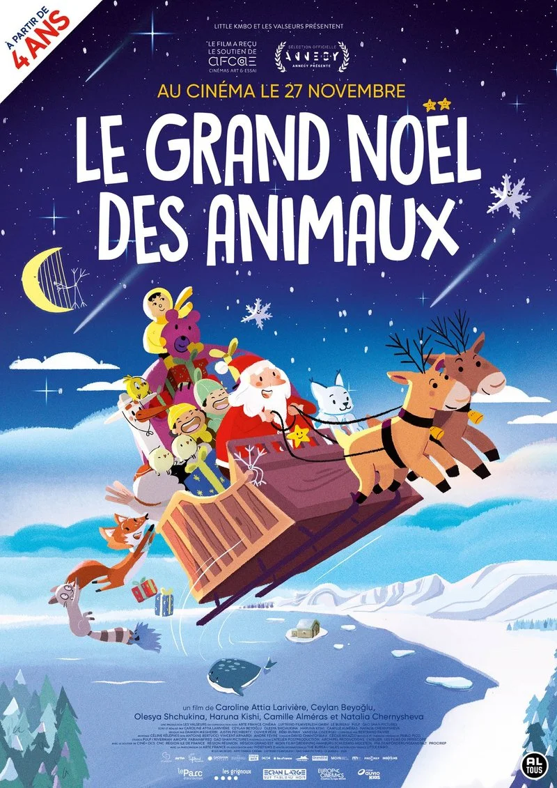 Poster van Le Grand Noël des animaux