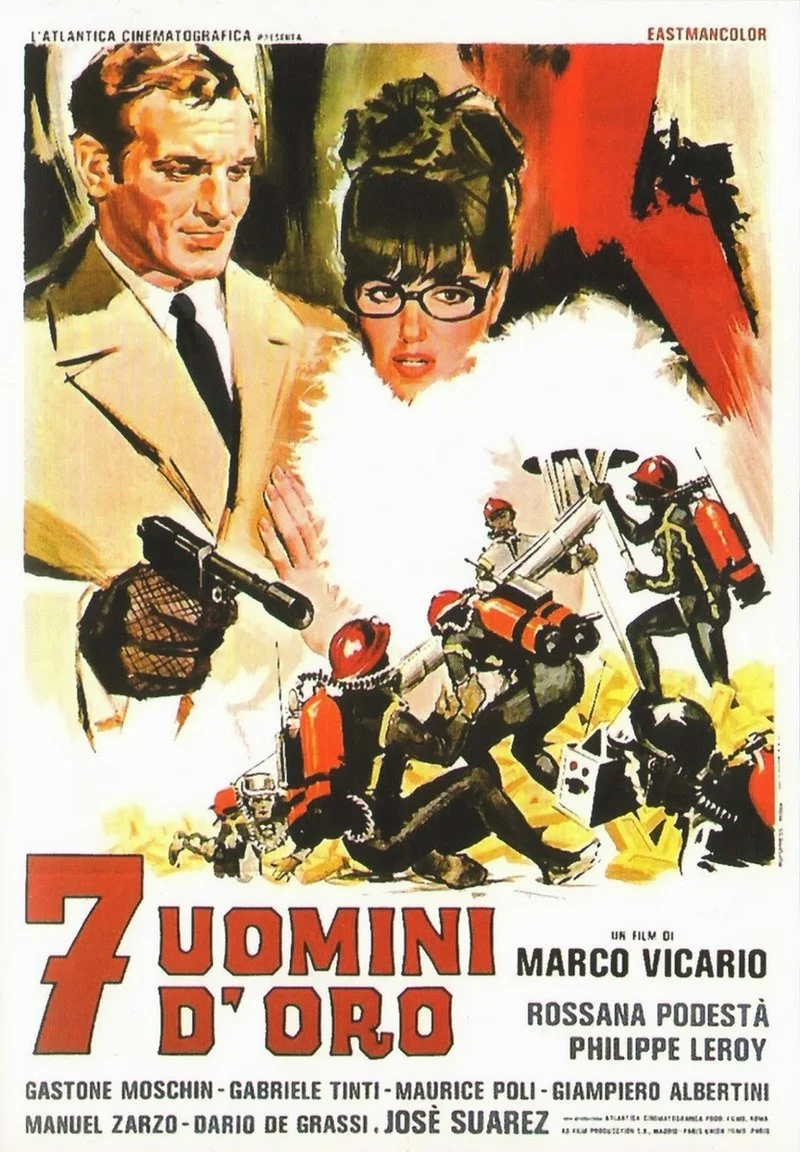 Poster van Seven Golden Men