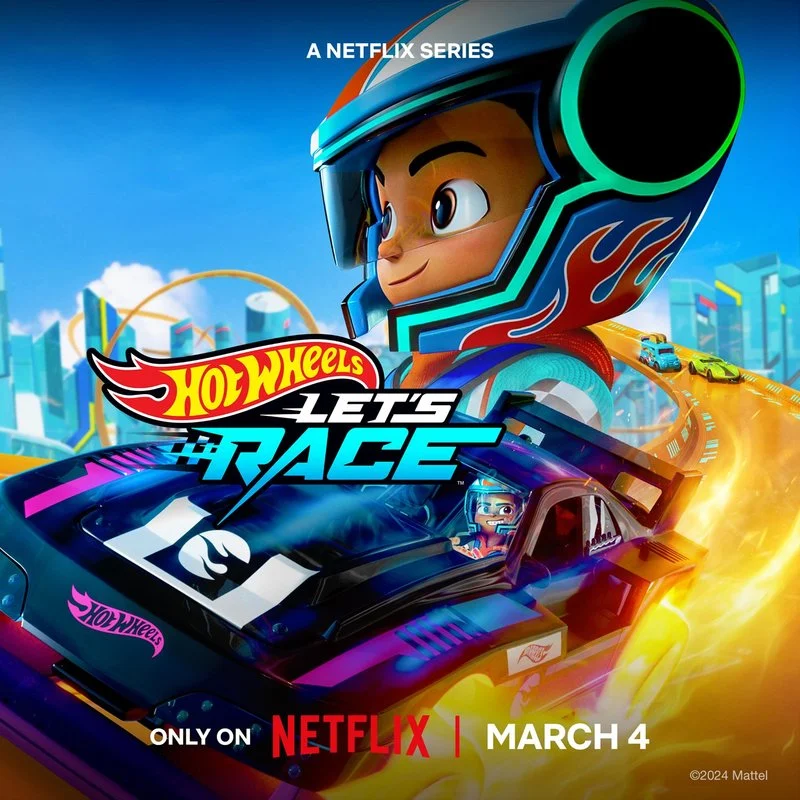 Poster van Hot Wheels Let's Race