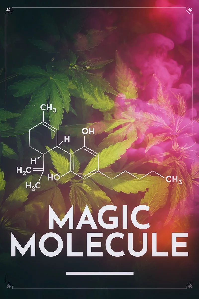 Poster van Magic Molecule