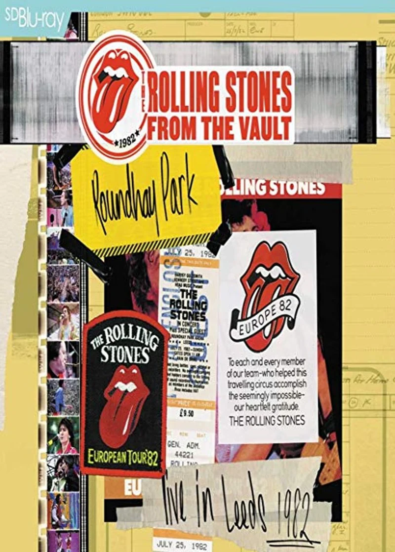 Poster van The Rolling Stones - From The Vault Roundhay Park Leeds 1982