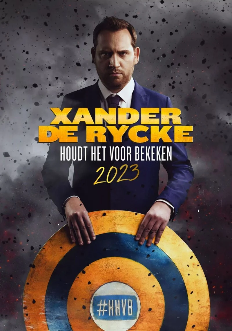 Affiche de Xander De Rycke: Houdt het voor Bekeken 2023