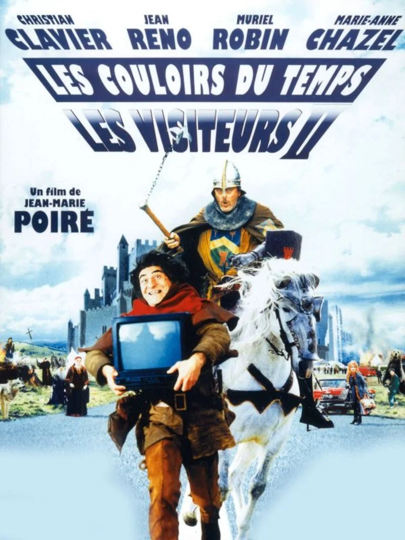 Affiche de Les Visiteurs 2 : Les couloirs du temps