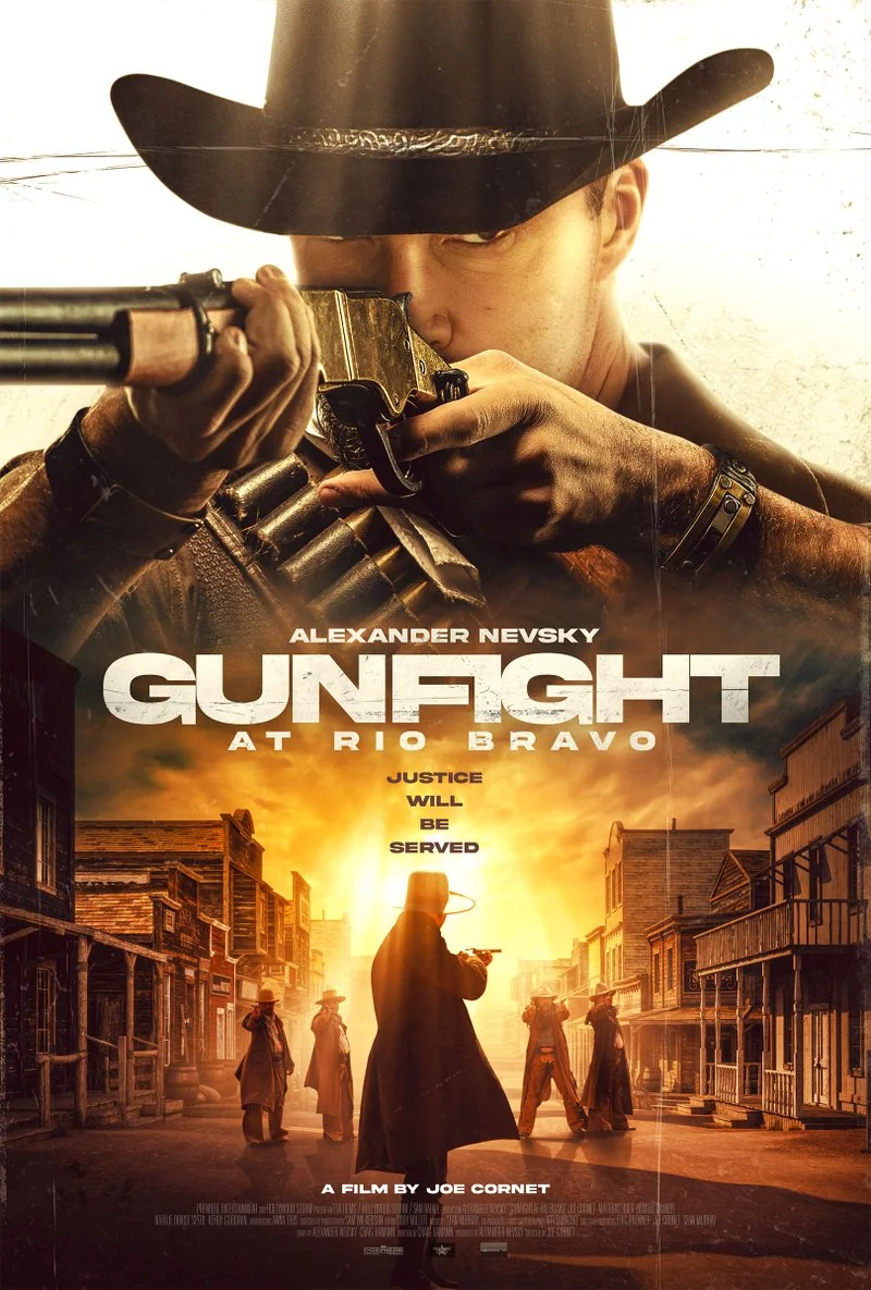 Poster van Gunfight at Rio Bravo