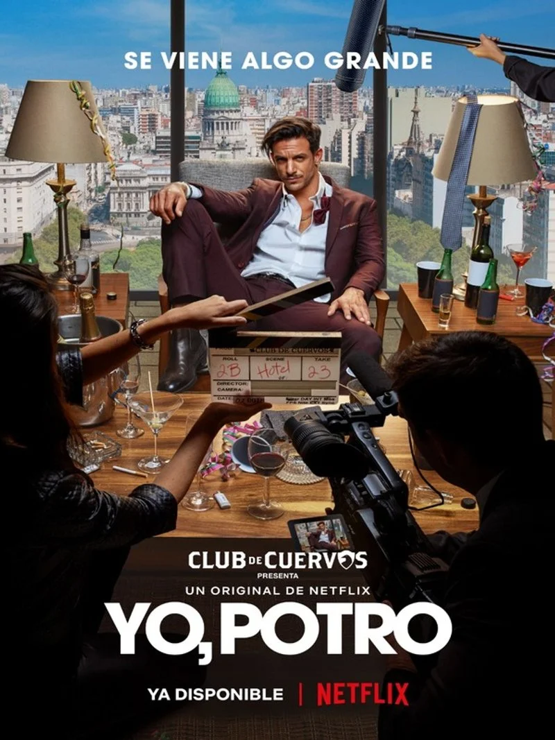 Affiche de Club de Cuervos présente : Moi, Potro