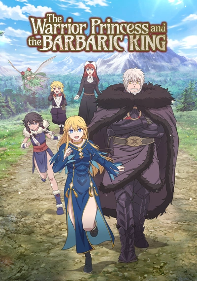 Poster The Warrior Princess and the Barbaric King