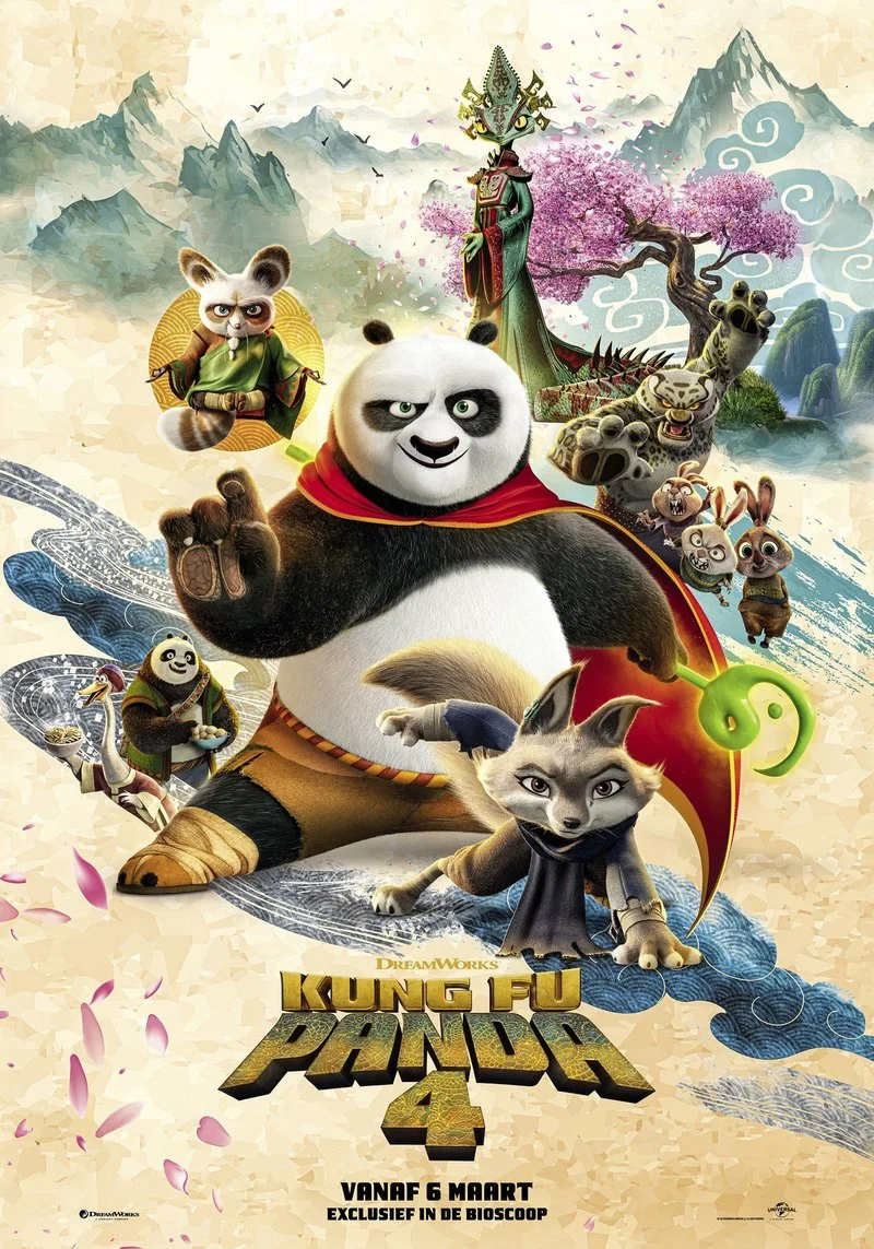 Affiche de Kung Fu Panda 4