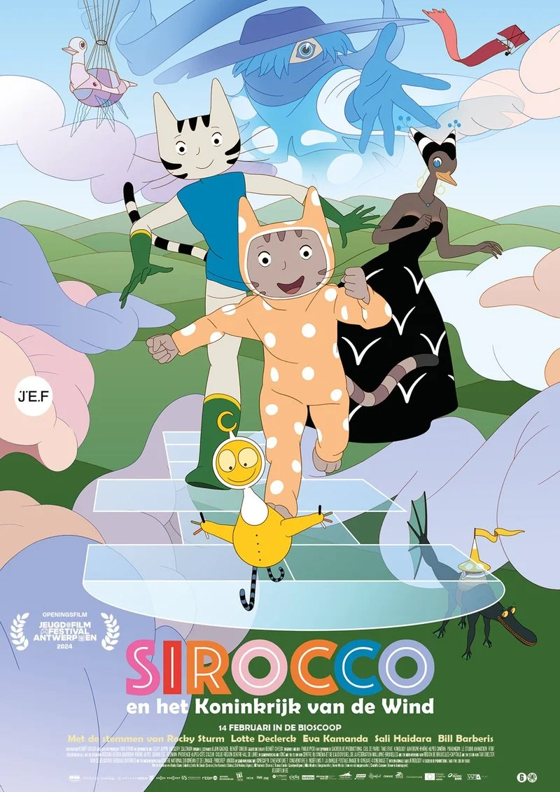 Affiche de Sirocco en het koninkrijk van de wind