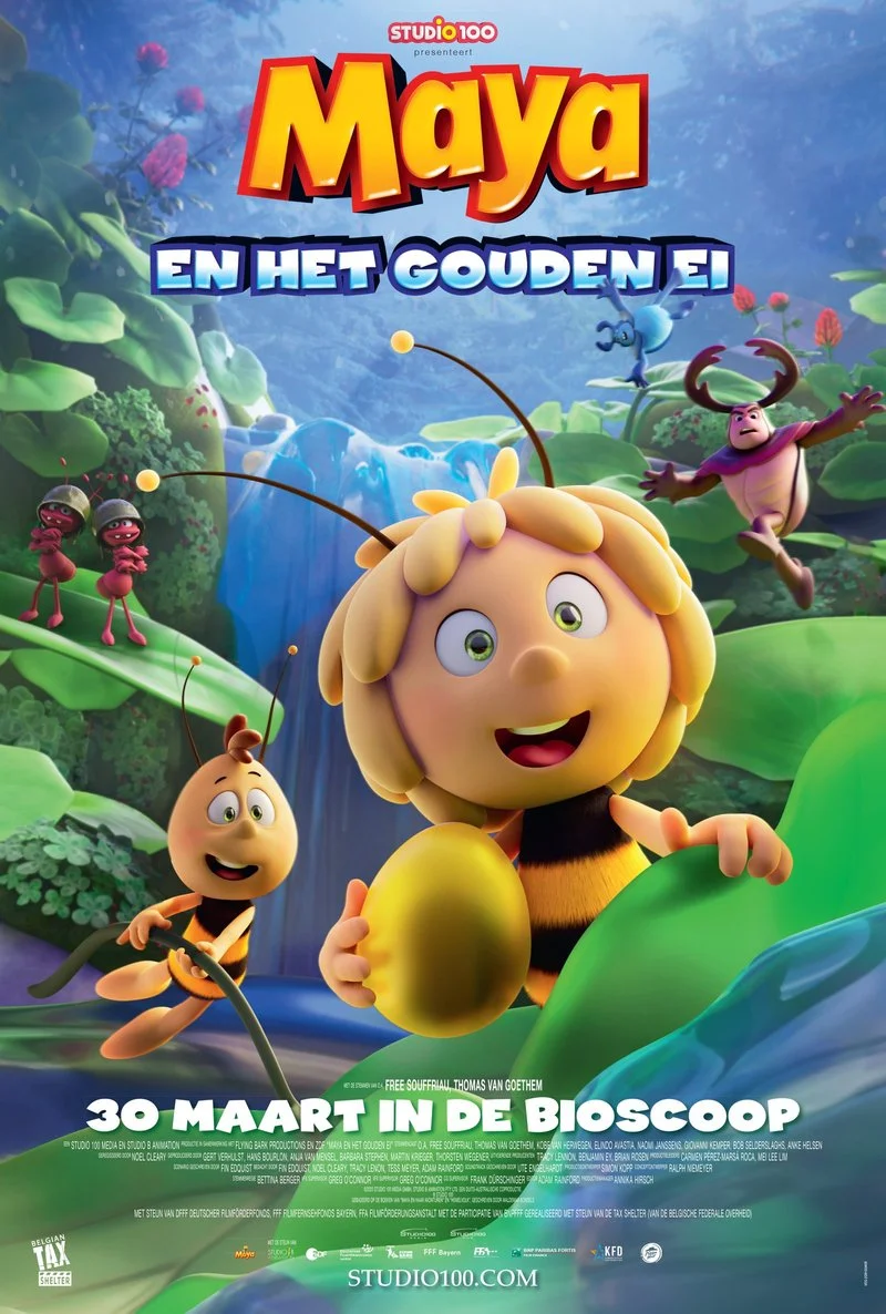 Affiche de Maya l'abeille 3 : l'œuf d'or