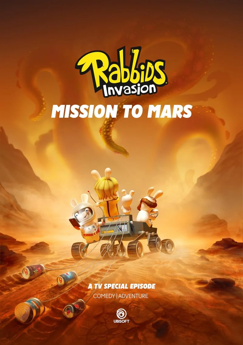 Poster van Rabbids Invasion Special: Mission to Mars