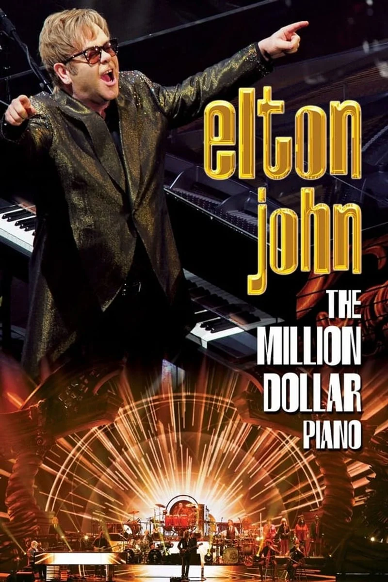 Poster van Elton John - The Million Dollar Piano