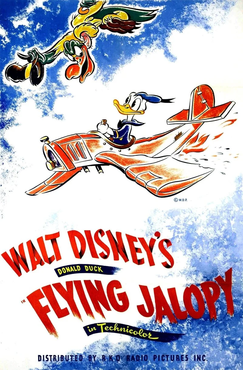 Poster van Flying Jalopy