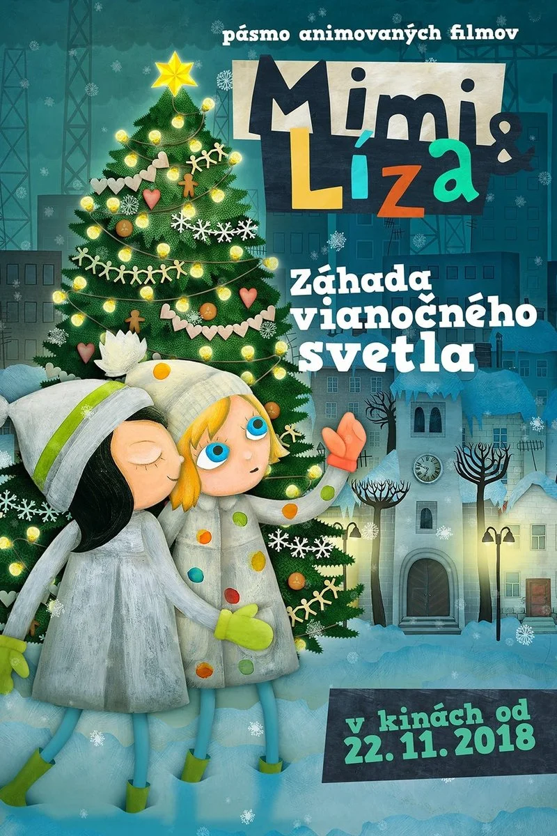 Poster van Mimi & Lisa, les lumières de Noël