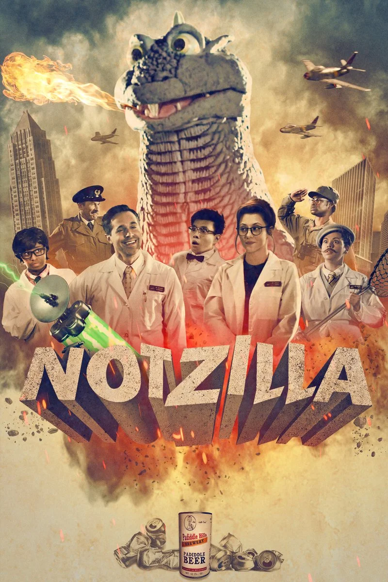 Poster van Notzilla