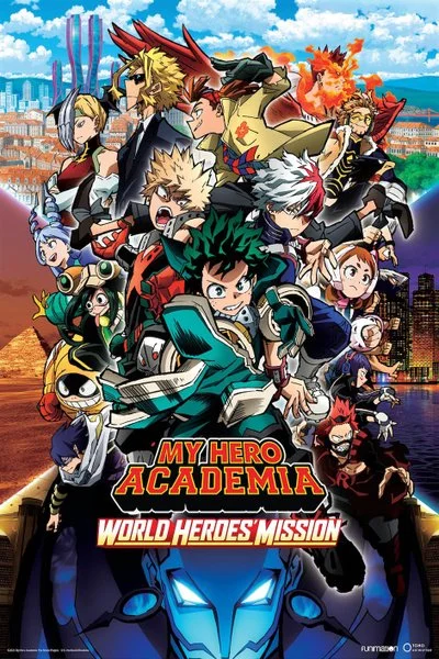 Poster My Hero Academia: World Heroes' Mission