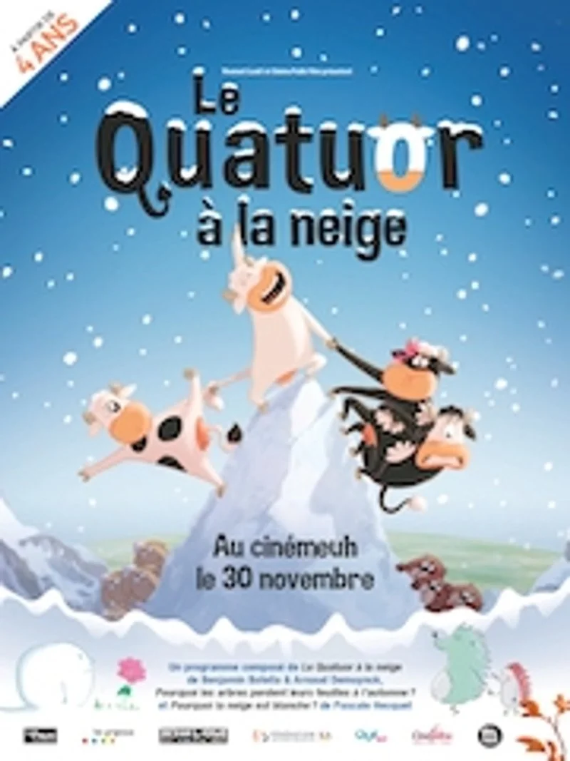 Poster van Le Quatuor à la Neige