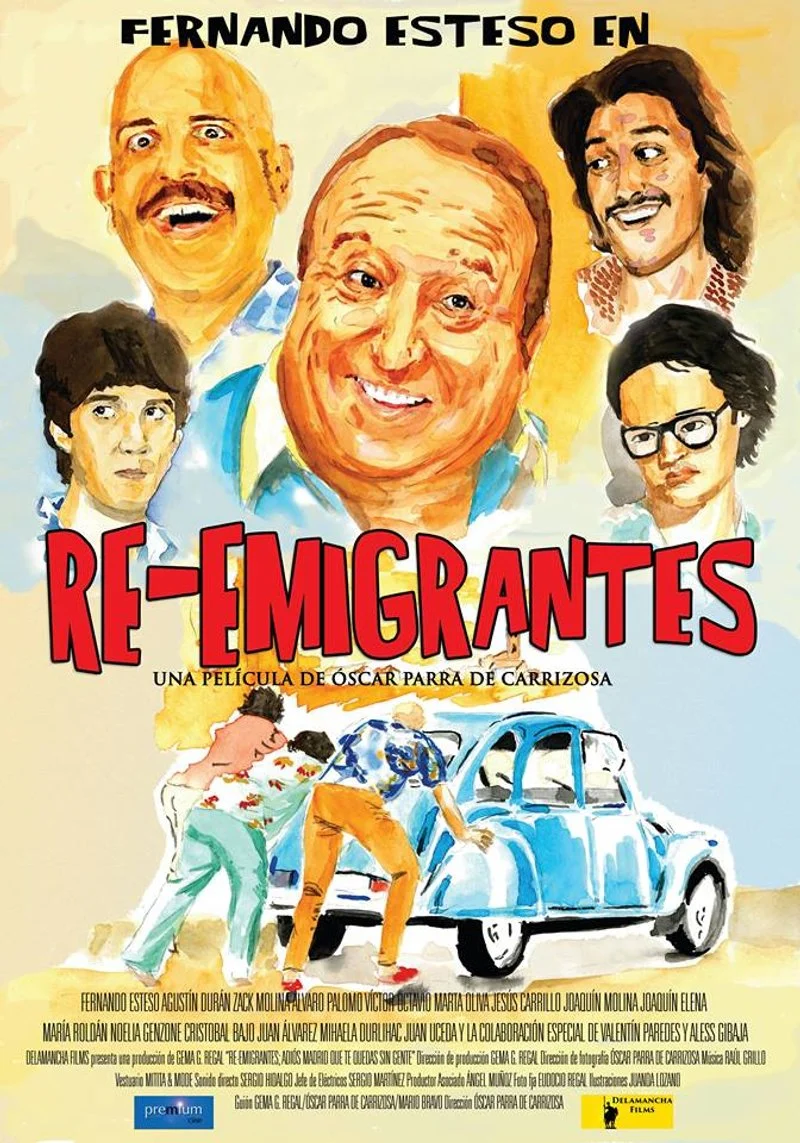 Affiche de Re-emigrantes